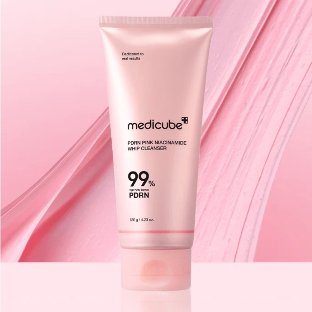 Medicube PDRN Pink Niacinamide Whip Cleanser 120g